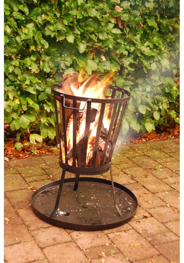 Metalowy kosz na drewno Esschert Design Camping