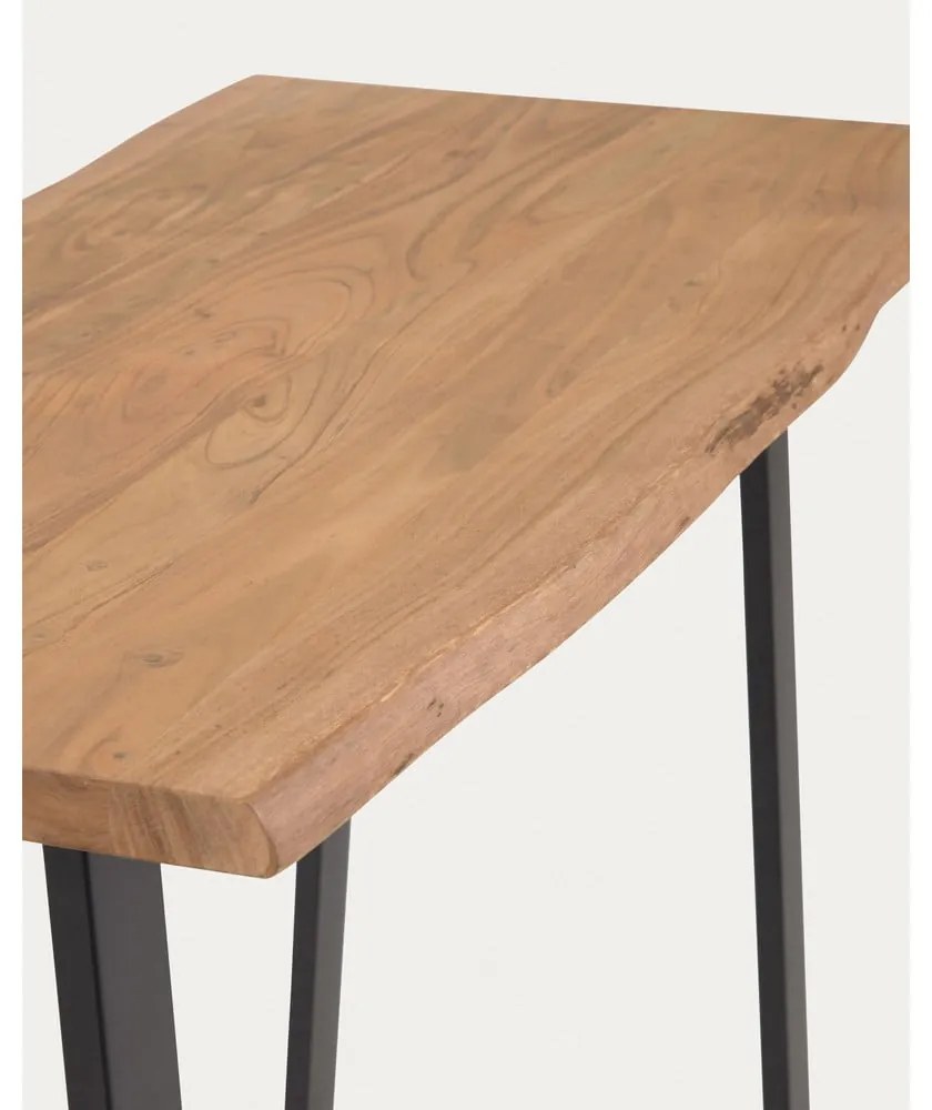 Stolik barowy z blatem z drewna akacjowego 60x140 cm Alaia – Kave Home