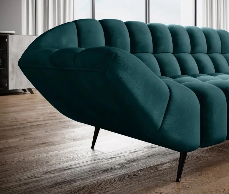 Sofa GAPPA 2 osobowa wolnostojąca w tkaninie MONOLITH 37 WERSAL