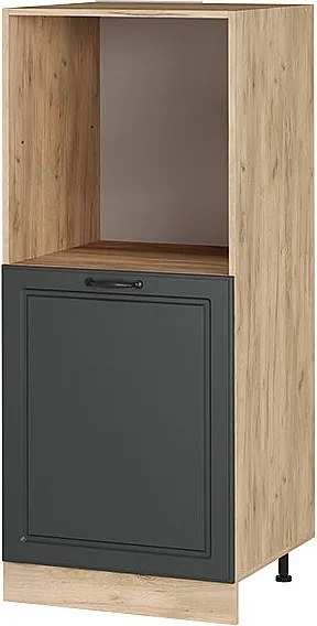 Szafka kuchenna antracytowy domek wiejski 60x57x143 r-line