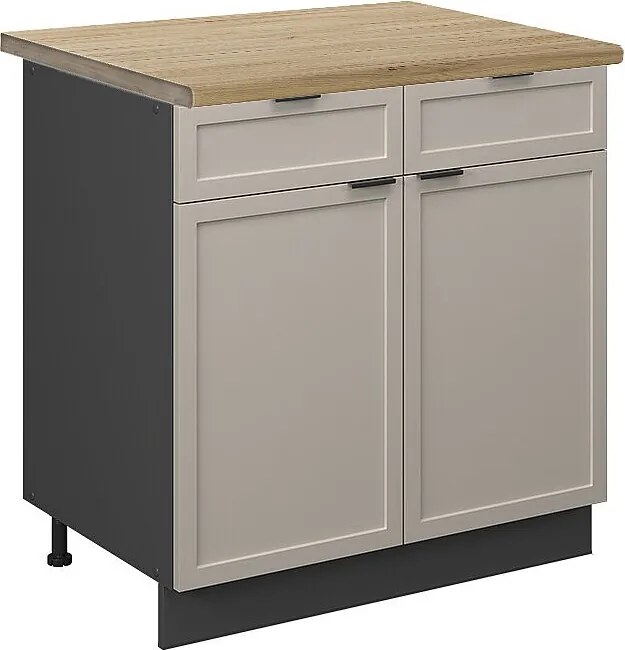 Szafka dolna do kuchni greybeige 80x60x82 fame-line