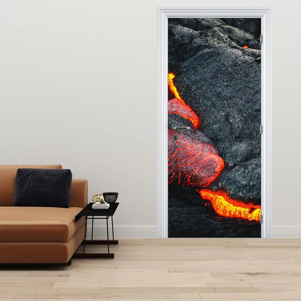 Fototapeta na drzwi - Lawa (95x205cm)