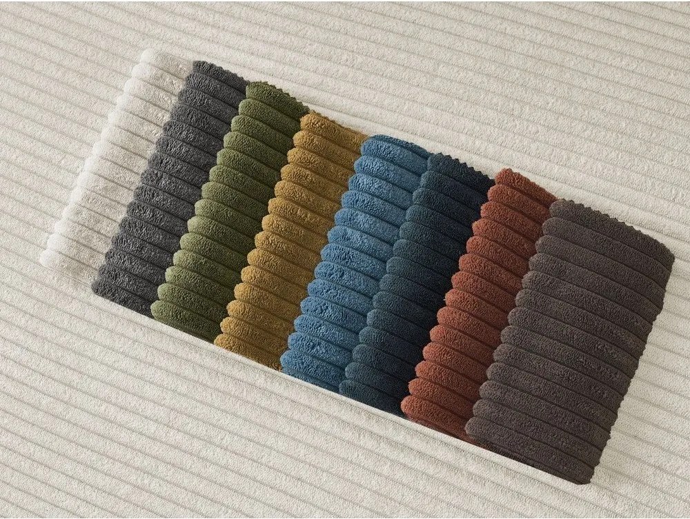 Beżowa sztruksowa sofa 242 cm Giorgia – Bobochic Paris