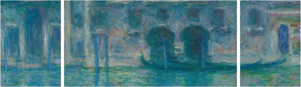 Obraz - Claude Monet, Palazzo da Mula, Venice, reprodukcje (170x50 cm)