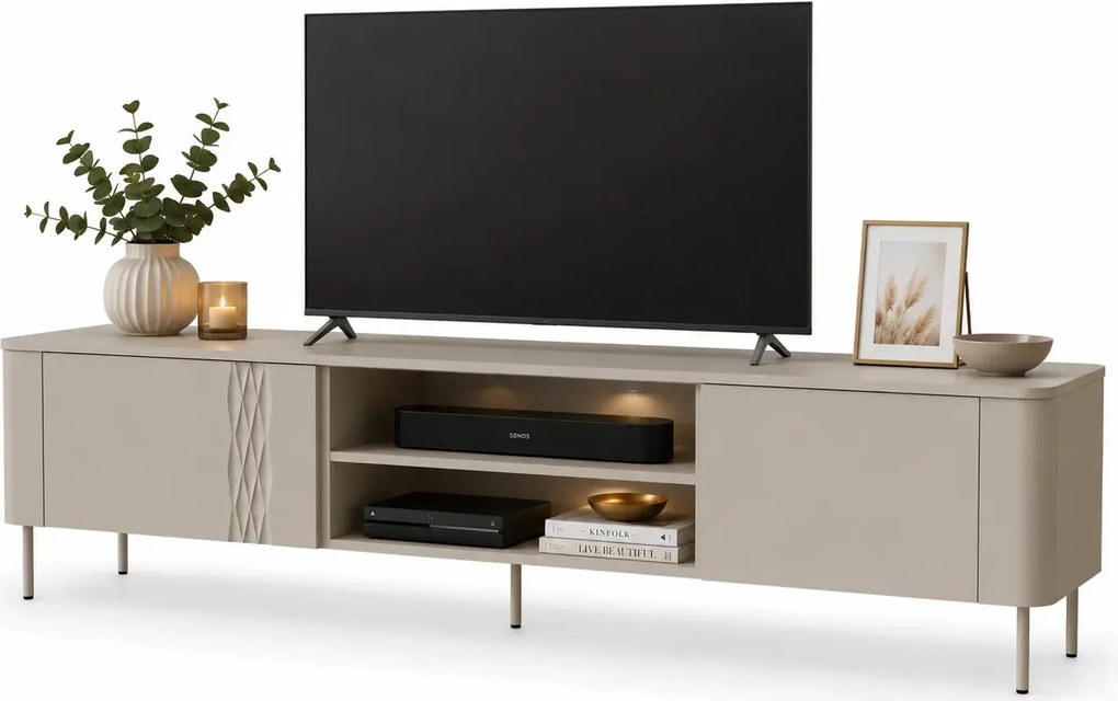Kaszmirowa szafka pod TV 200 cm R2-L40