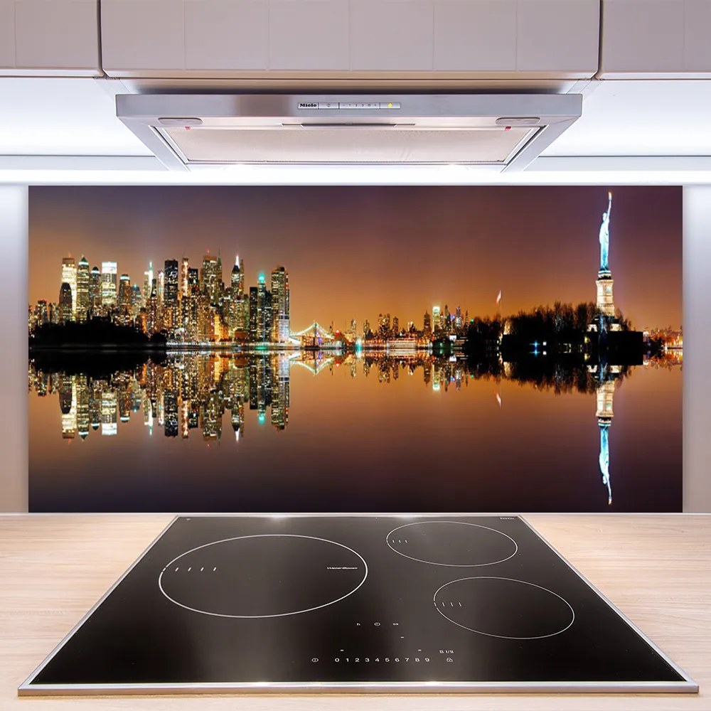 Panel Szklany Modernistyczny Akcent Graficzny