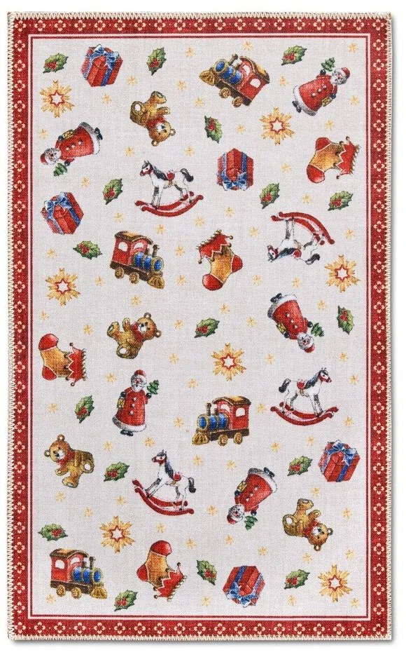 Czerwony dywan ze świątecznym motywem 50x80 cm Red Christmas – Villeroy&amp;Boch
