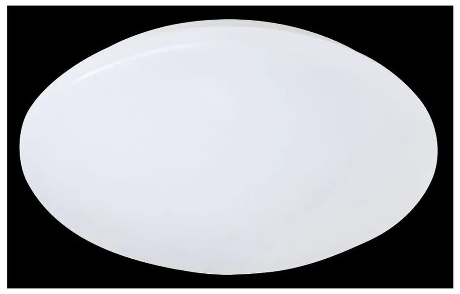 Biała lampa sufitowa LED Reality Putz II, średnica 27 cm