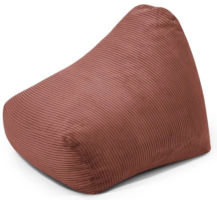 Ceglasty sztruksowy dziecięcy worek do siedzenia Snug 80 – SLOWDOWN