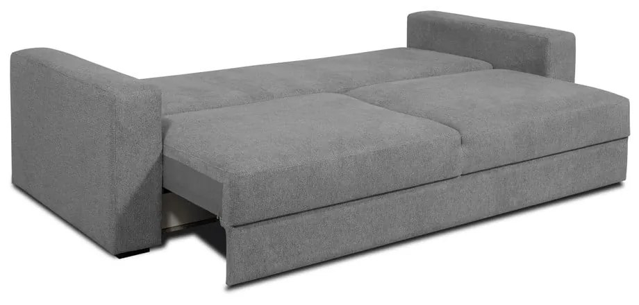 Szara sofa rozkładana 238 cm Resmo – Scandic