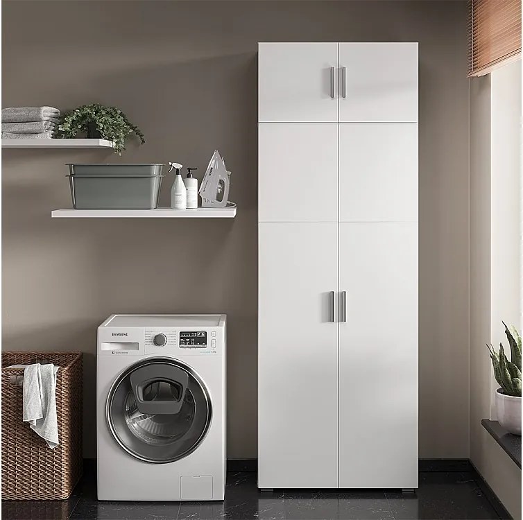 Szafka uniwersalna biały 80x37x182.4 ingo