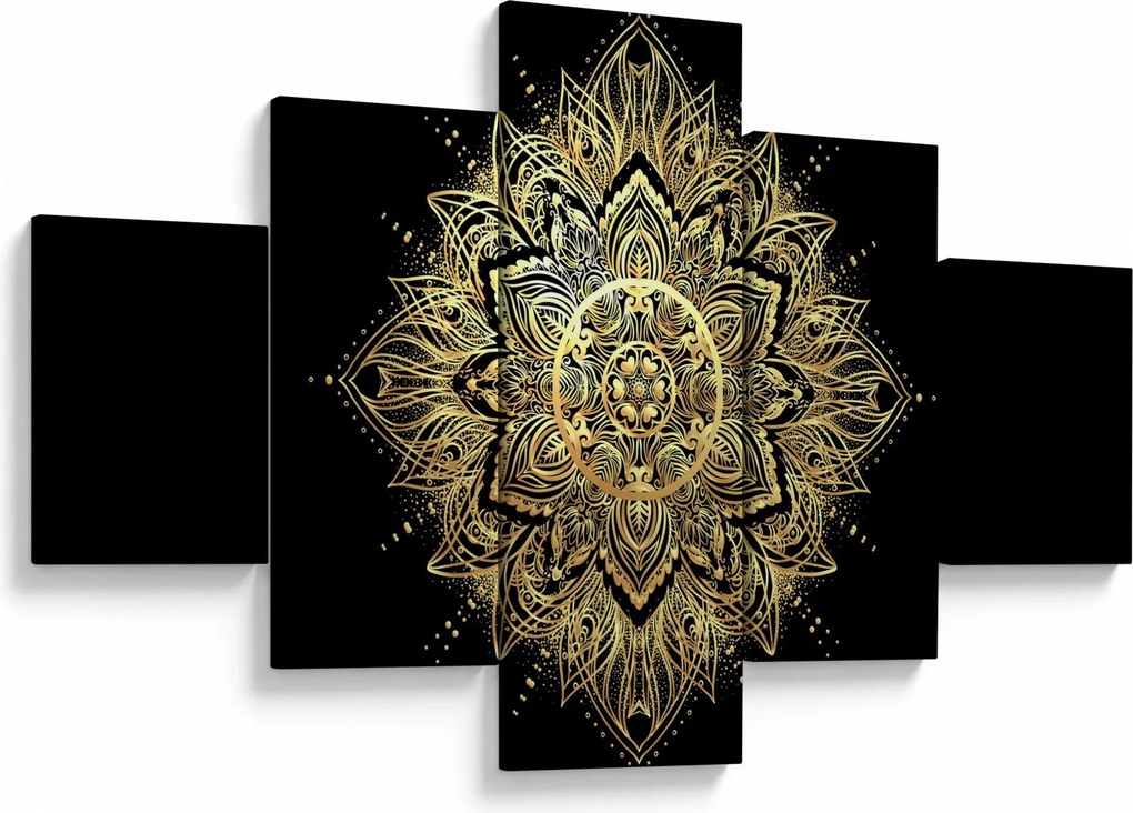 Obraz - Mandala bogactwa (125x70 cm)