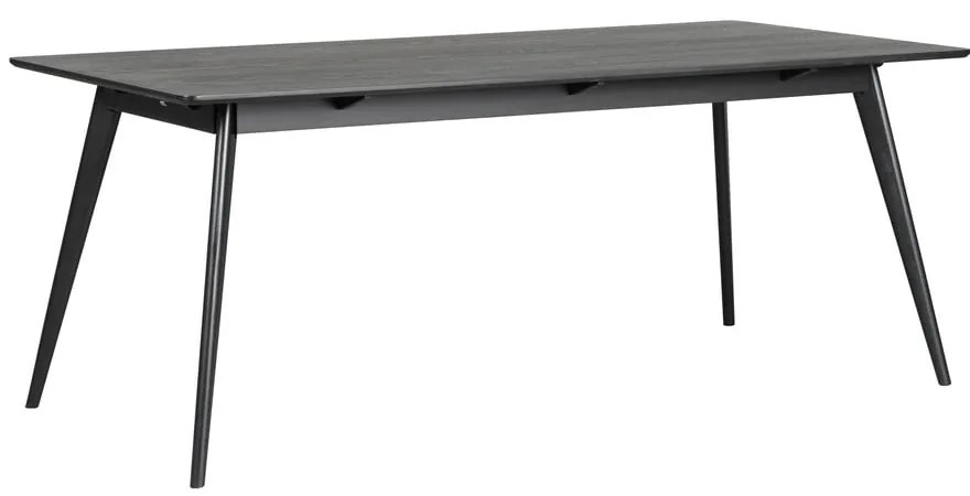 Rozkładany stół z blatem w dekorze dębu 190x90 cm Yumi – Rowico