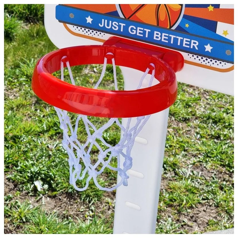 Woopie zestaw koszykówka regulacja 99 - 125 cm + piłka + pompka