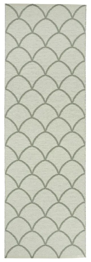 Zielony chodnik odpowiedni na zewnątrz 70x225 cm Kotte Army Sage – Pappelina