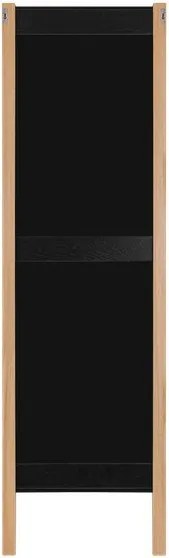 Lustro z drewnianą ramą stojące 49x166 cm Lun – noo.ma