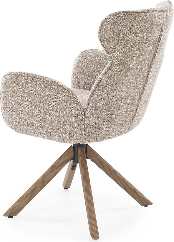 Krzesło do jadalni z obrotowym siedziskiem K585 Halmar