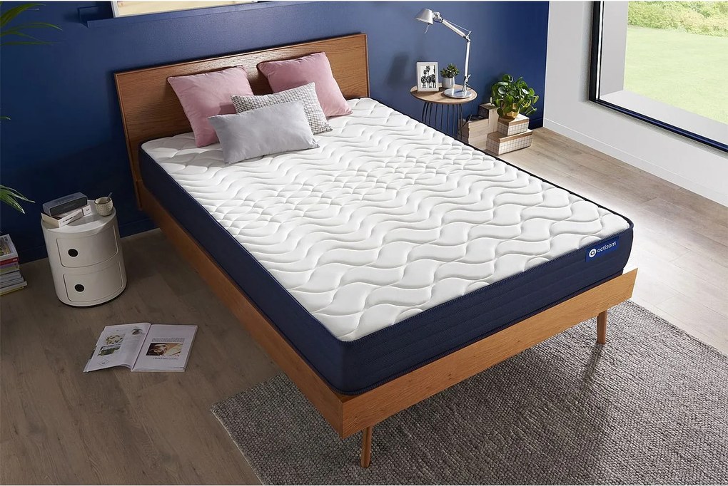 Materac Actiflex life 140x220cm, Grubosc : 22 cm, sprezyny kieszeniowe i pianka z pamiecia ksztaltu, Bardzo wysoki, 5 stref komfortu