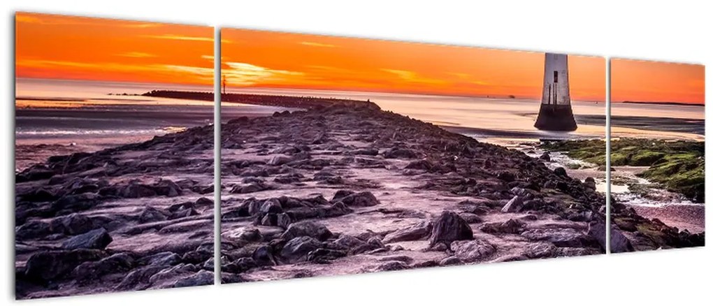 Obraz latarni morskiej (170x50 cm)