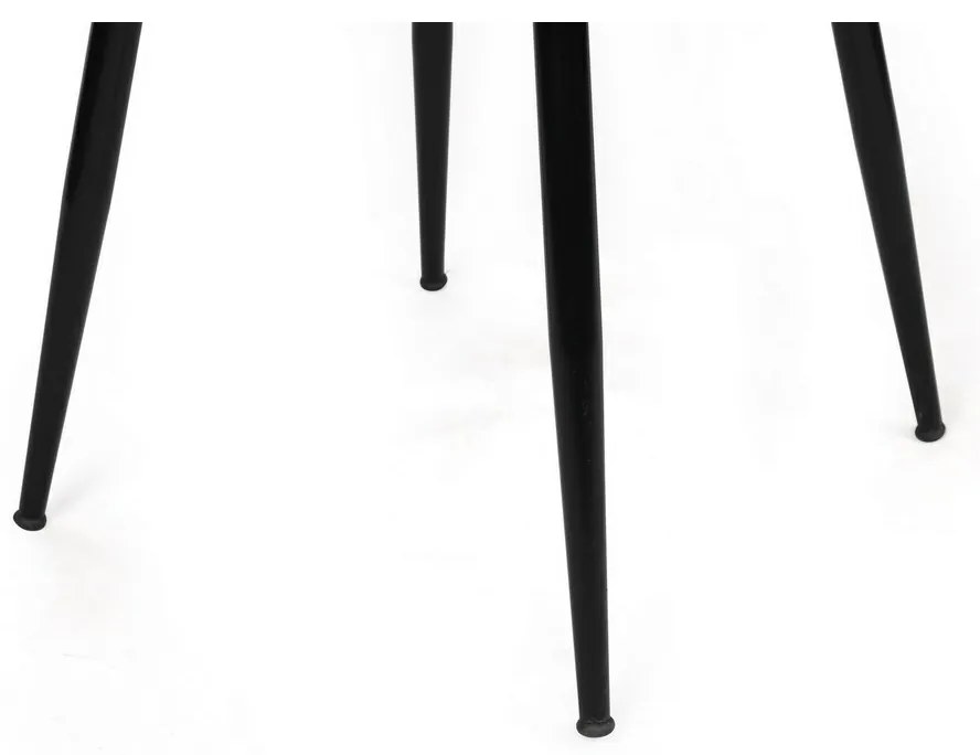 Zestaw krzeseł do jadalni Kusakli Cream and Black, 2 szt., 2 szt.