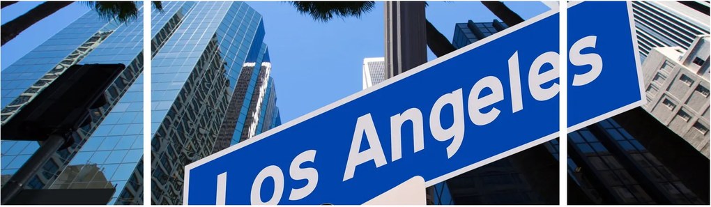 Obraz - Los Angeles (170x50 cm)