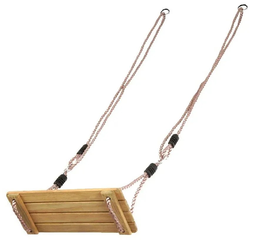Drewniana huśtawka ogrodowa, 40 x 16 cm