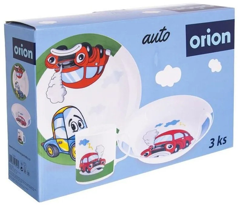 Orion 3-częściowy zestaw stołowy dla dzieci Auto