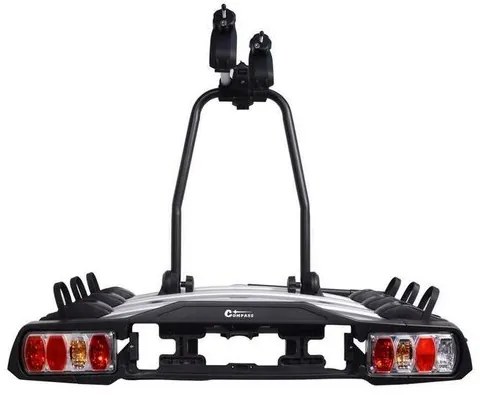 Compass Bagażnik rowerowy na hak holowniczyDOLPHIN 3 TÜV, 3 rowery