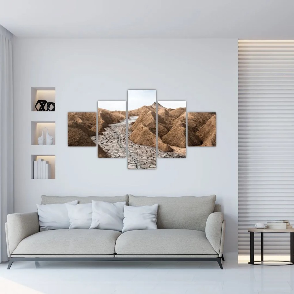 Obraz - Rumuński wulkan (125x70 cm)