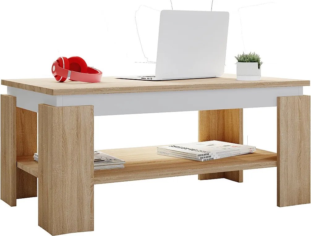 Drewno Sofabed Coffee Table Rolas