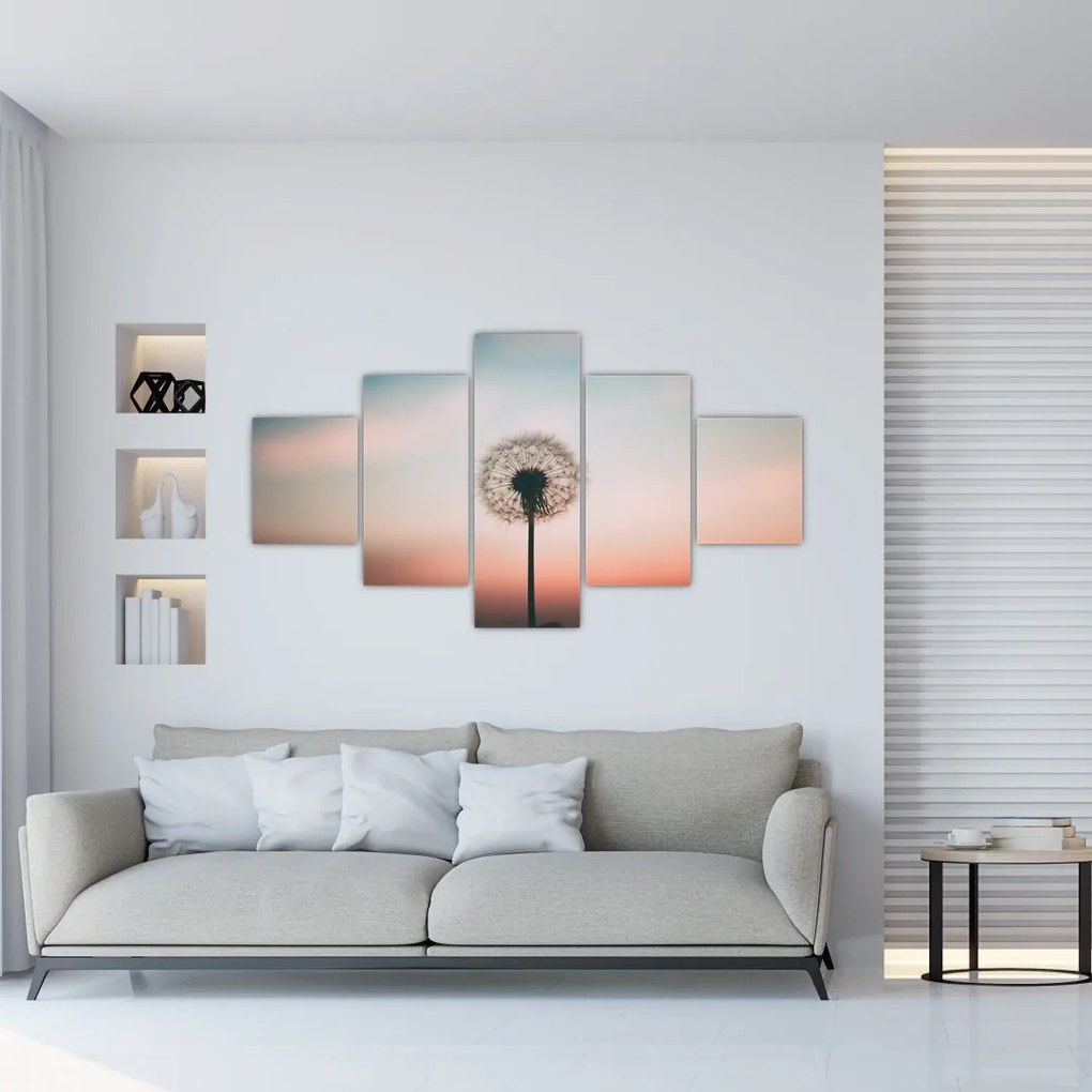 Obraz - Trzymam cię, dmuchawcu (125x70 cm)