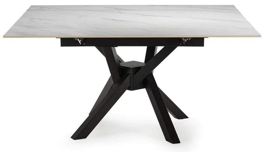 Rozkładany stół z dodatkowym blatem z kamiennym blatem 90x150 cm Arlene – Marckeric