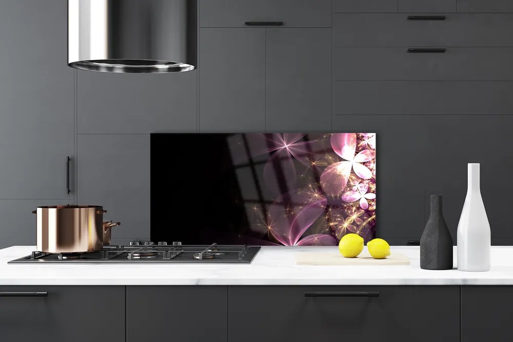 Panel nad blat kuchenny Malarska Impresja Kwiatowa