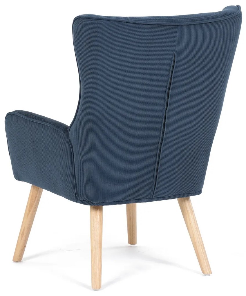 Fotel na uszach BLUE2, niebieski