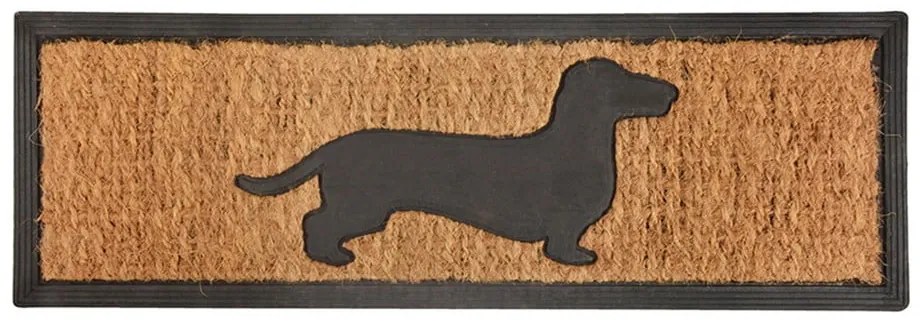 Wycieraczka z włókna kokosowego Esschert Design Pies, 25x75 cm