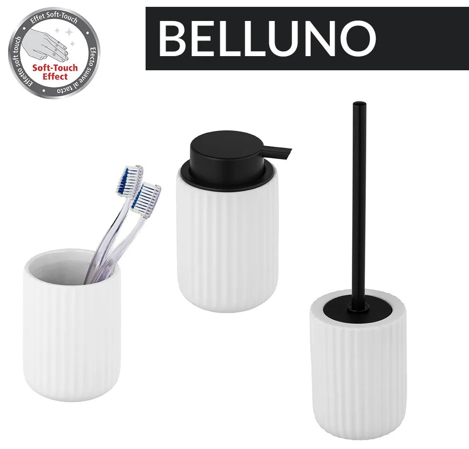 Dozownik do mydła w płynie BELLUNO, ceramiczny, 300 ml, WENKO