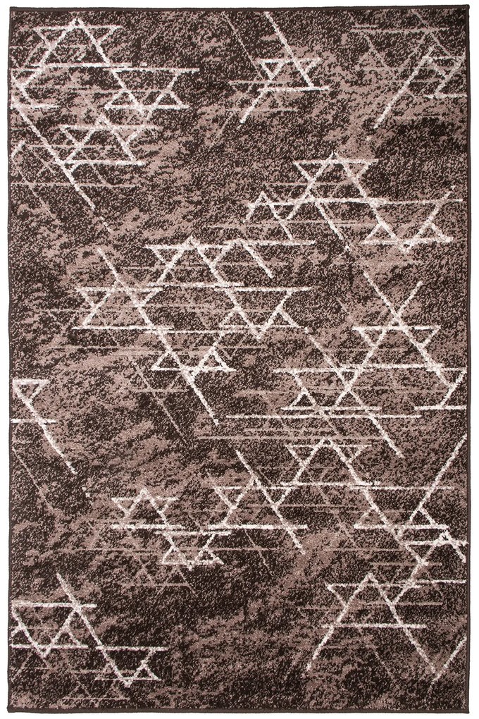 Dywan Mira Miękki brązowy 060x100 Prostokąt