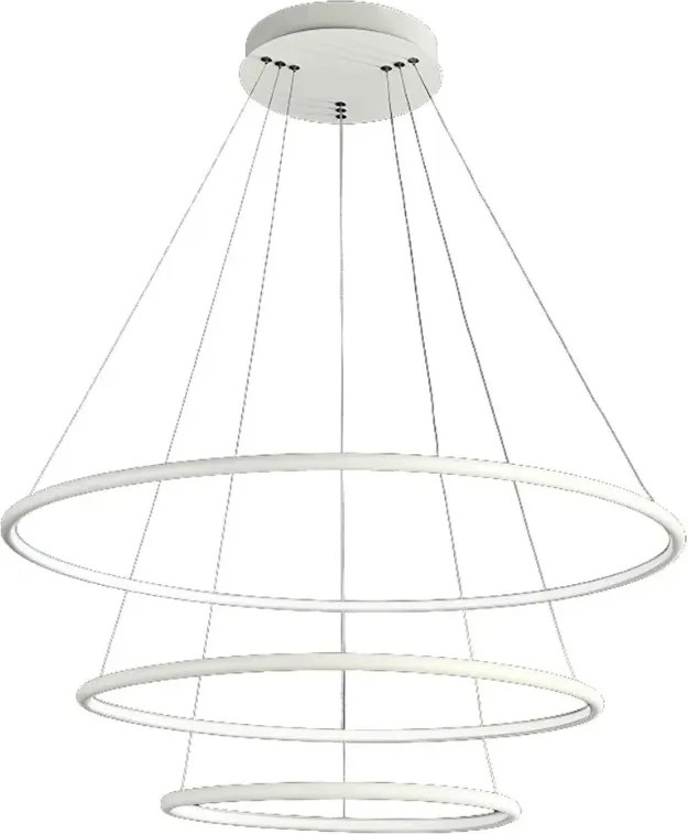 Potrójna okrągła lampa wisząca led - K436 H2-K56