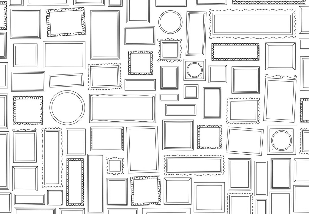 Fototapeta - Rysunkowa tapeta (196x136 cm)