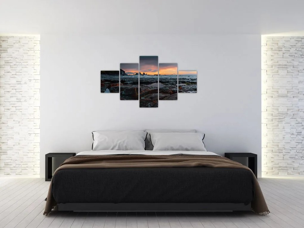 Obraz - krajobraz w Nowej Zelandii (125x70 cm)