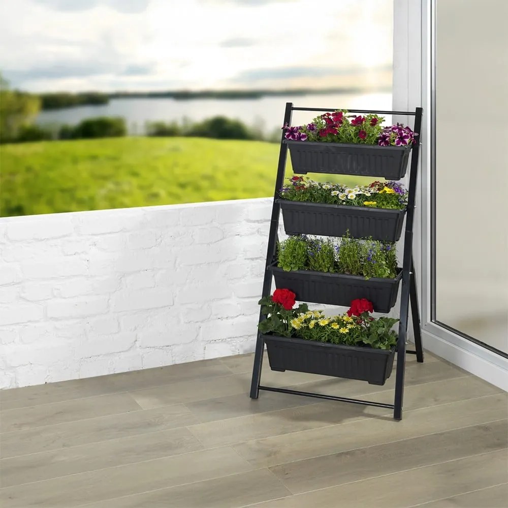 Metalowy kwietnik (wysokość 108 cm) Vertical – Maximex