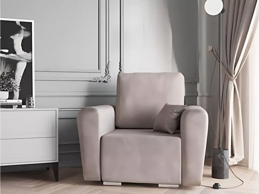 Fotel wypoczynkowy HEVLET – nowoczesny design, wyjątkowy komfort i stylowe wykończenie