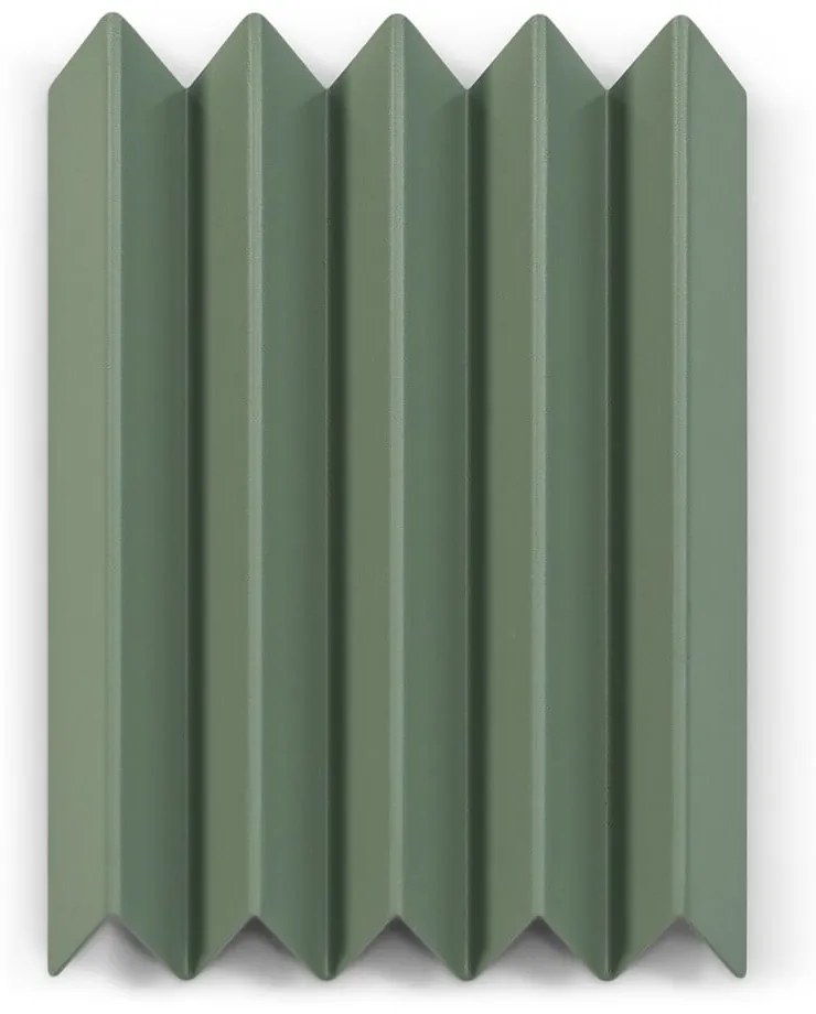 Zielonoszary metalowy wieszak ścienny Sensu – Spinder Design