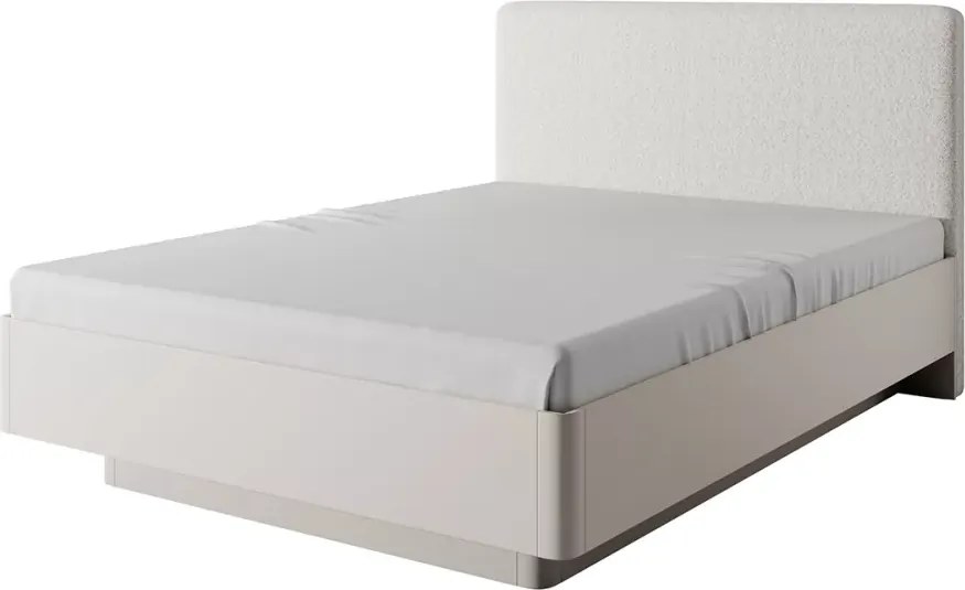 Zestaw sypialniany Dominica z łóżkiem 160x200, szafą, 2 szafkami nocnymi i komodą – elegancki komplet do nowoczesnej sypialni