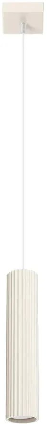 Beżowa pojedyńcza lampa wisząca 3X D296 W5-H04
