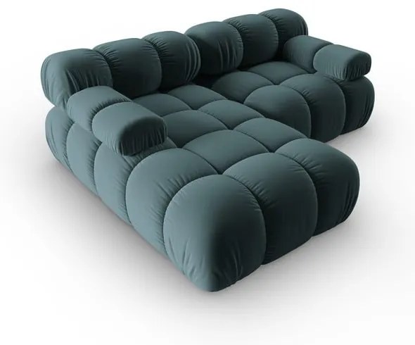 Morska aksamitna sofa 191 cm Bellis – Micadoni Home