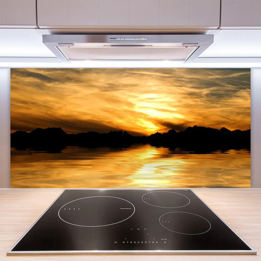 Panel nad blat kuchenny Graficzna Gra Cieni