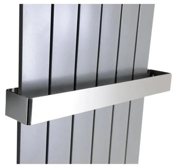 Sapho - Wieszak ścienny na ręczniki COLONNA 8x34 cm szczotkowana stal nierdzewna