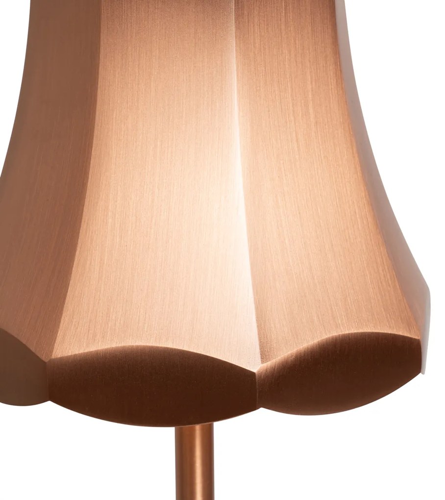 Zewnetrzna Retro Lampa stołowa miedziana ładowalna IP44 - Granny Retro Oswietlenie zewnetrzne