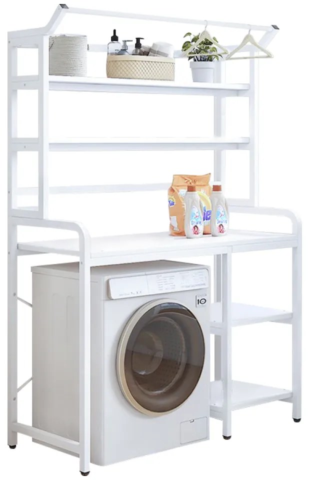 Regał nad pralką JABIR, biały